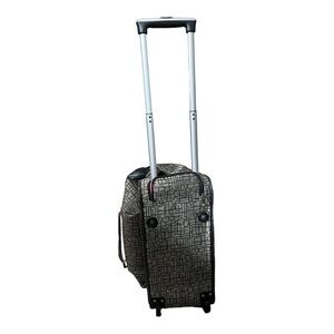 DVF Diane Von Furstenberg Luggage Travel Carry On Duffle Bag Rolling Wheel